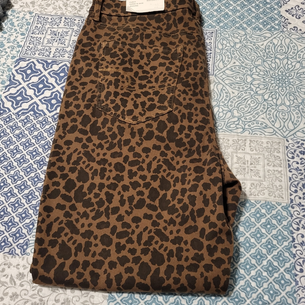 Leopard Print Pants